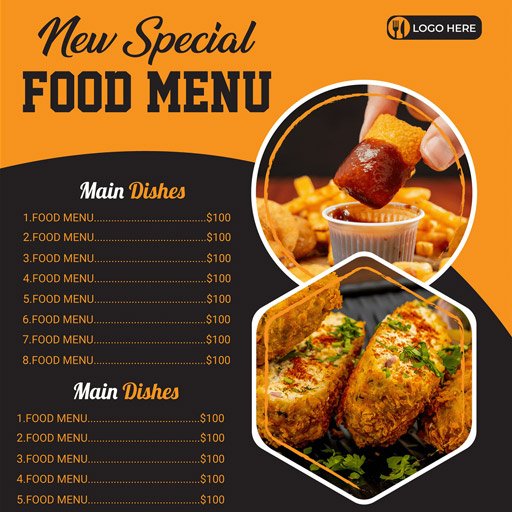 Menu Card
